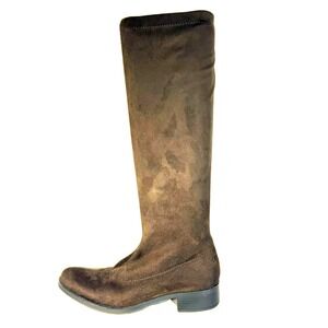 Bussola  Brown Alba Suede Knee-High Women's Boots size 36